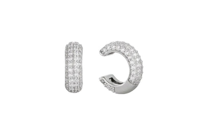 the sofia ear cuff — pave moissanite ear cuff set, no piercing