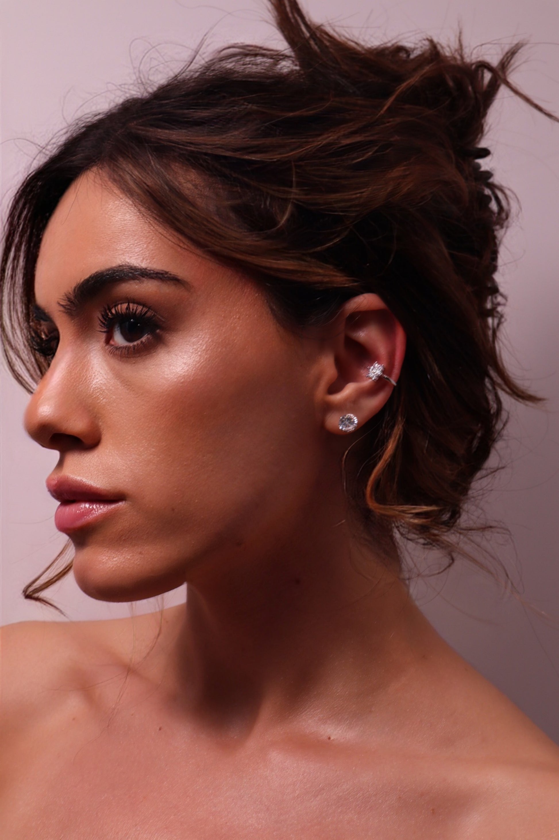 THE EVERYDAY MOISSANITE STUD EARRINGS