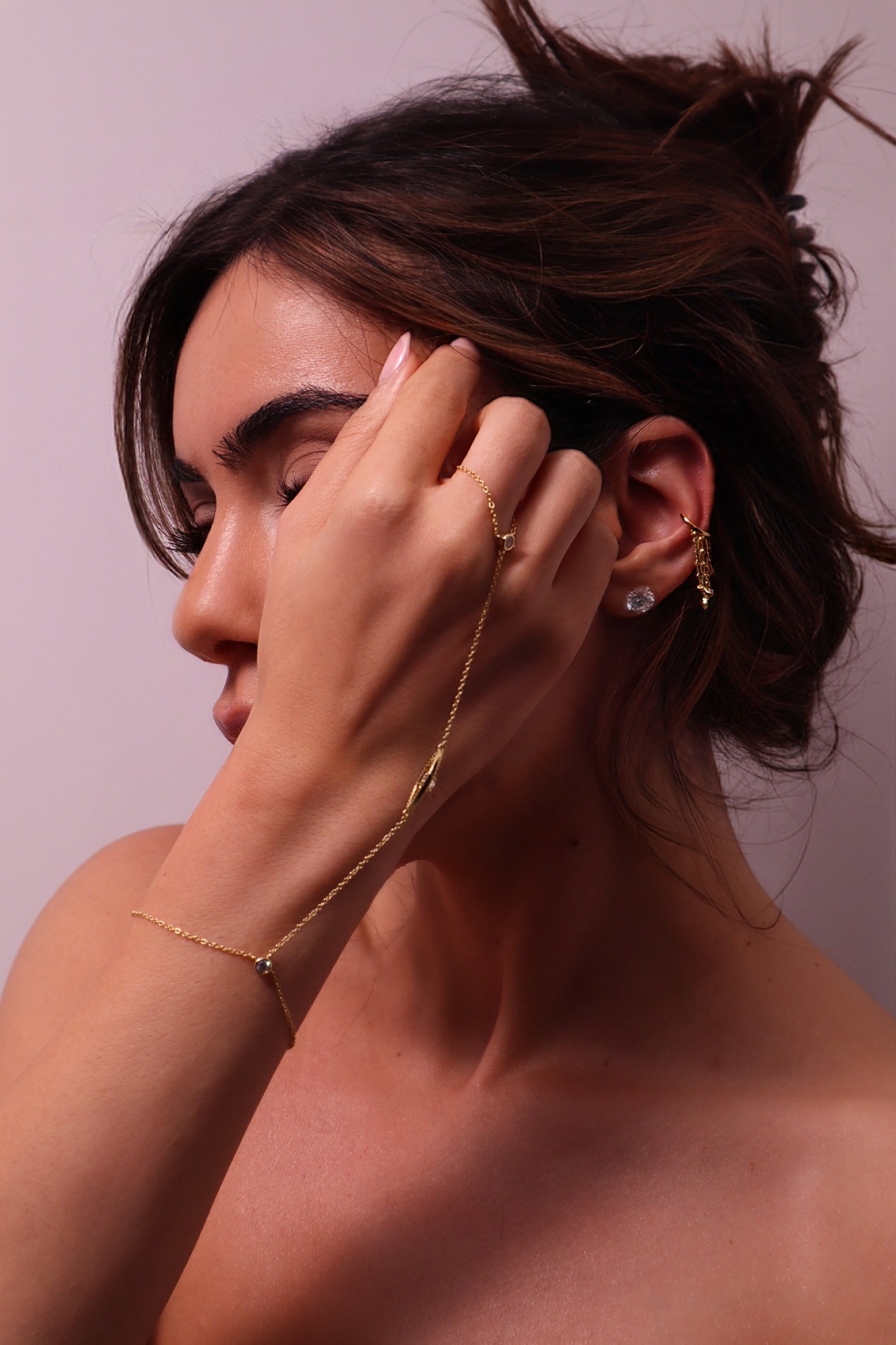 THE EVERYDAY MOISSANITE STUD EARRINGS