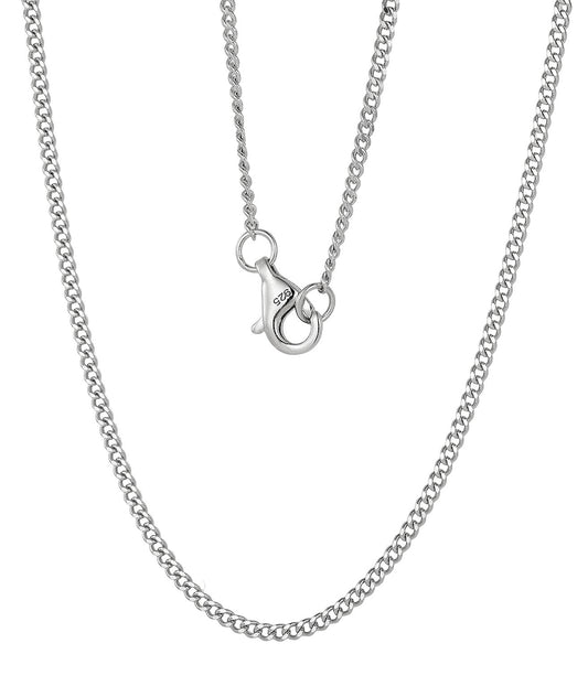 MEN'S STERLING SILVER CHAIN NECKLACE