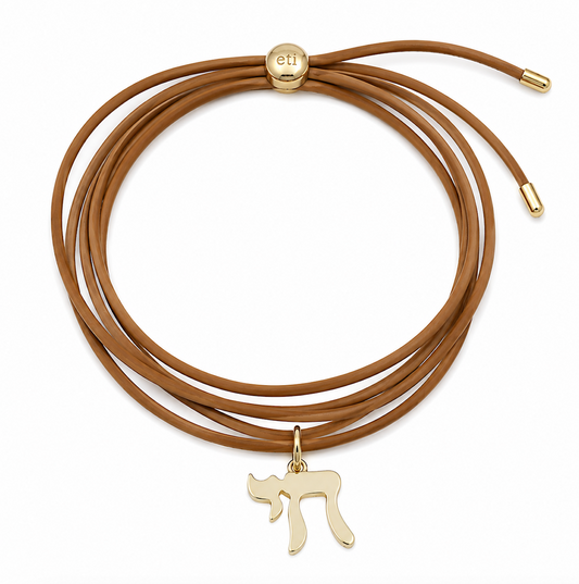THE RACHELI CHAI DOUBLE WRAP CHOKER